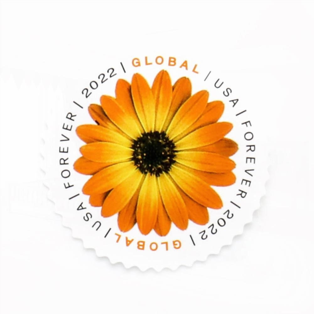 2022 US Global African Daisy Forever Stamps