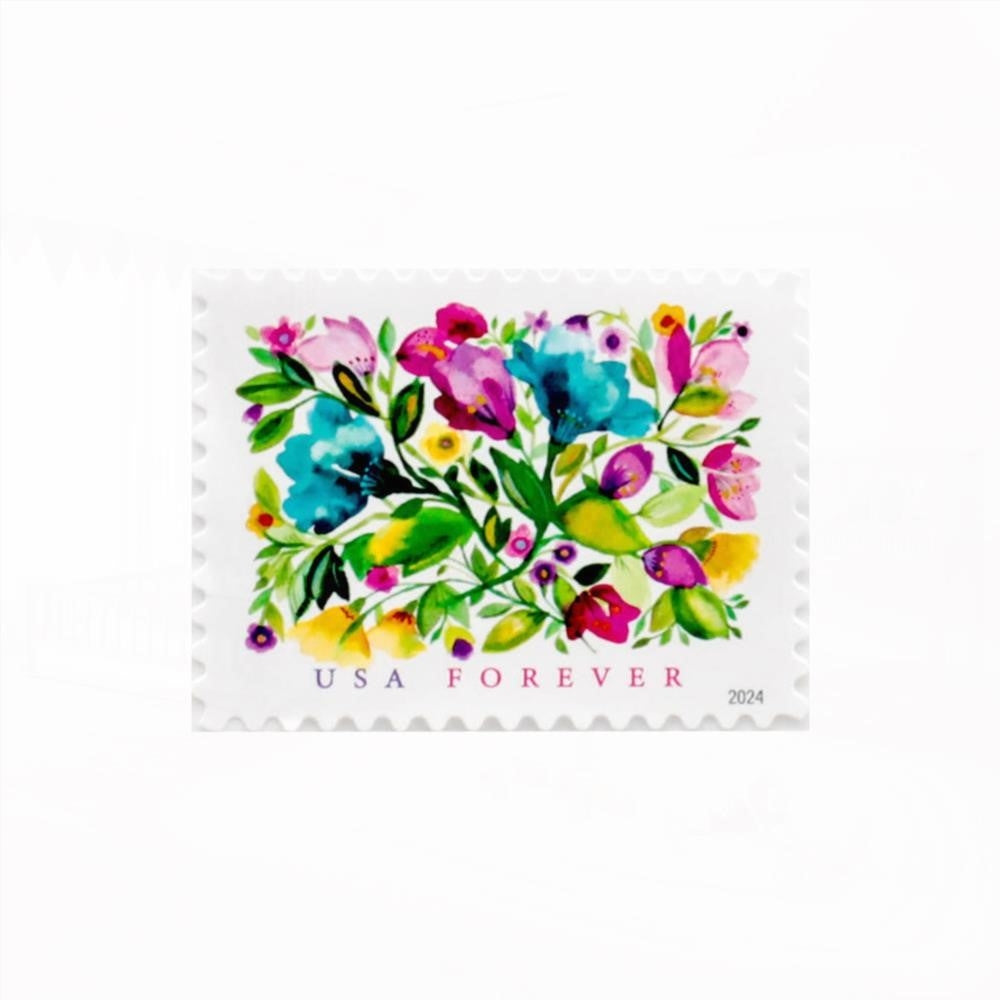 2024 Celebration Blooms Forever First Class Postage Stamps