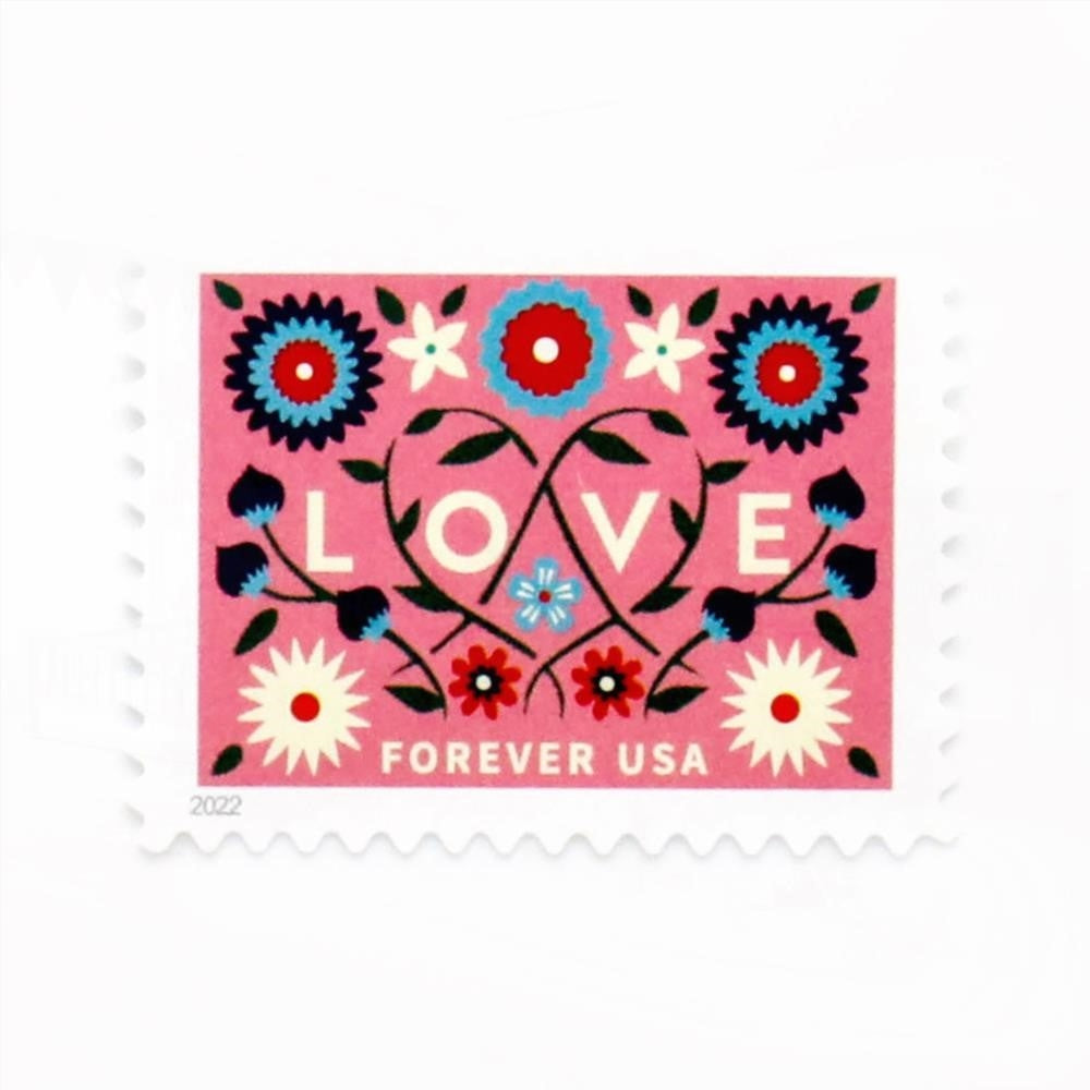 U.S. 2022 Love Forever Stamps Wedding