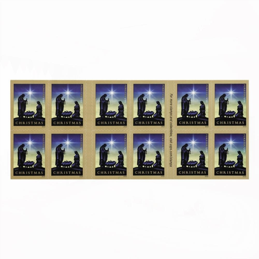 2016 US Nativity Forever First Class Postage Stamps