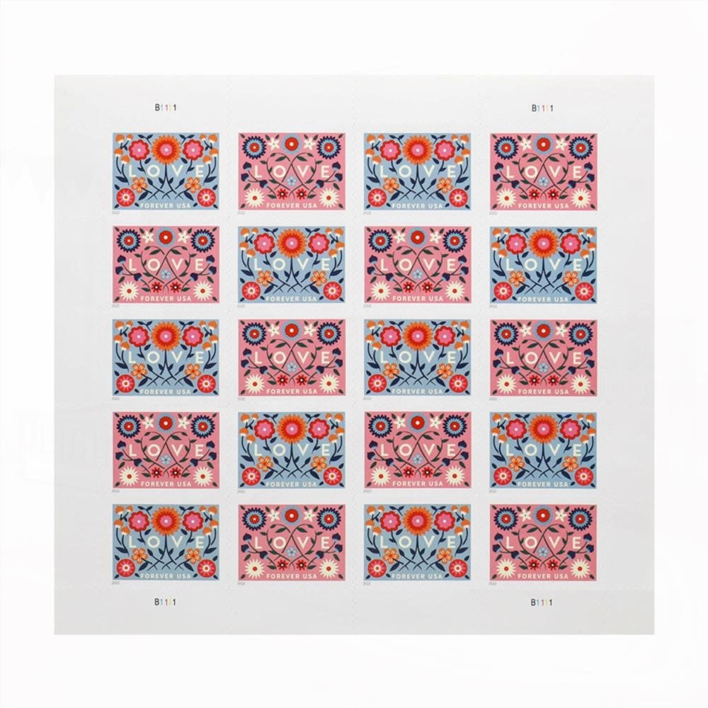 U.S. 2022 Love Forever Stamps Wedding