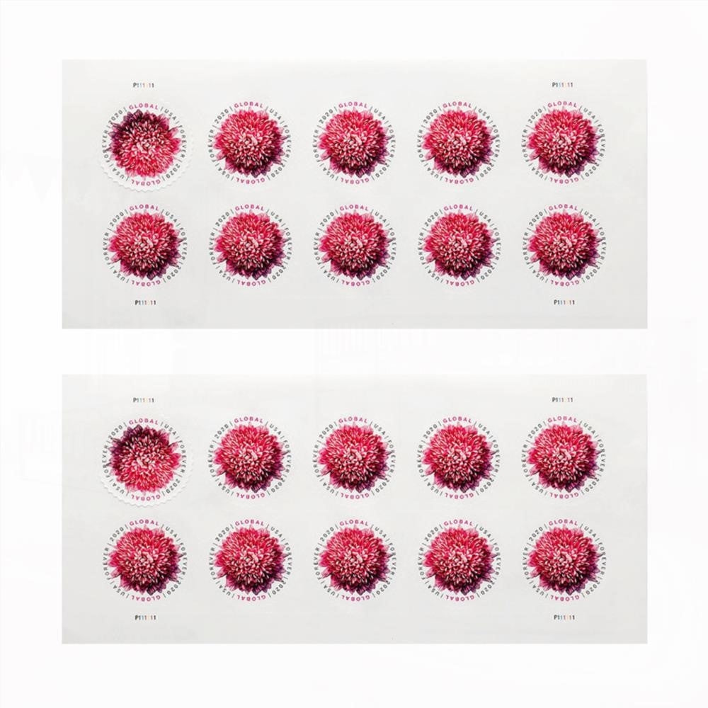 2020 US Global Chrysanthemum Forever Stamps