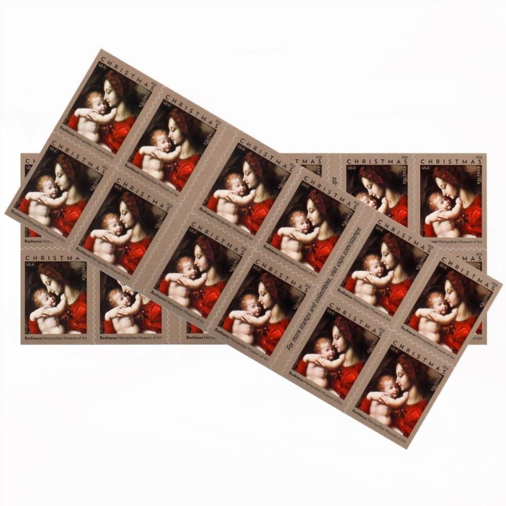 2018 First-Class Forever Stamp - Madonna and Child by Bachiacca