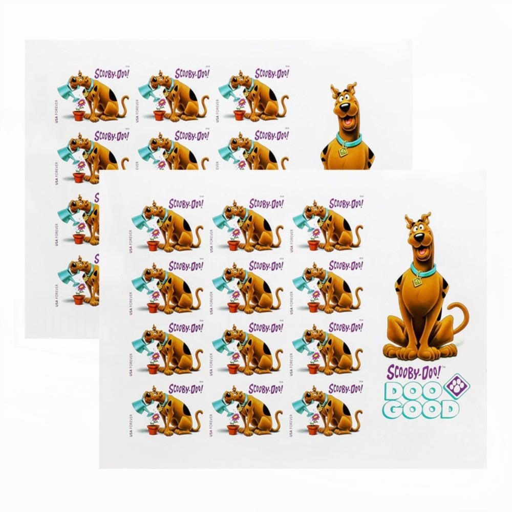 2018 US FirstClass Scooby-Doo Forever Stamps Panes