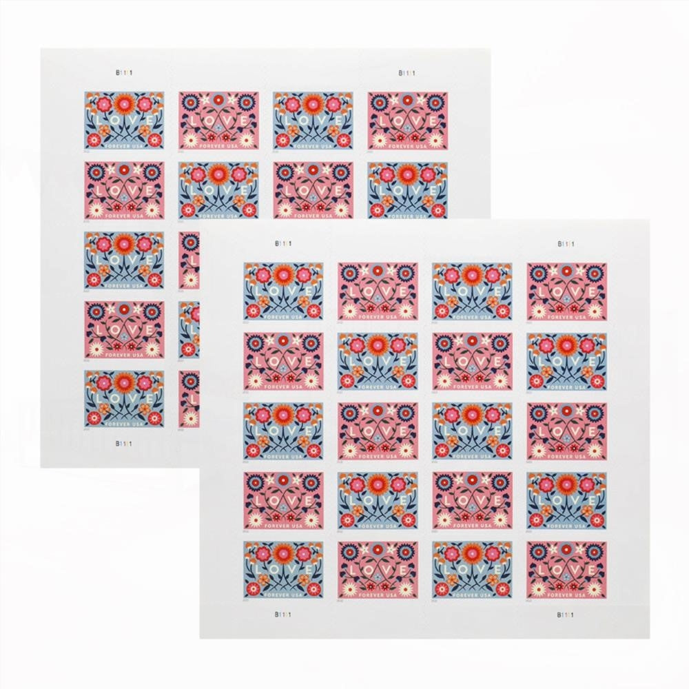 U.S. 2022 Love Forever Stamps Wedding