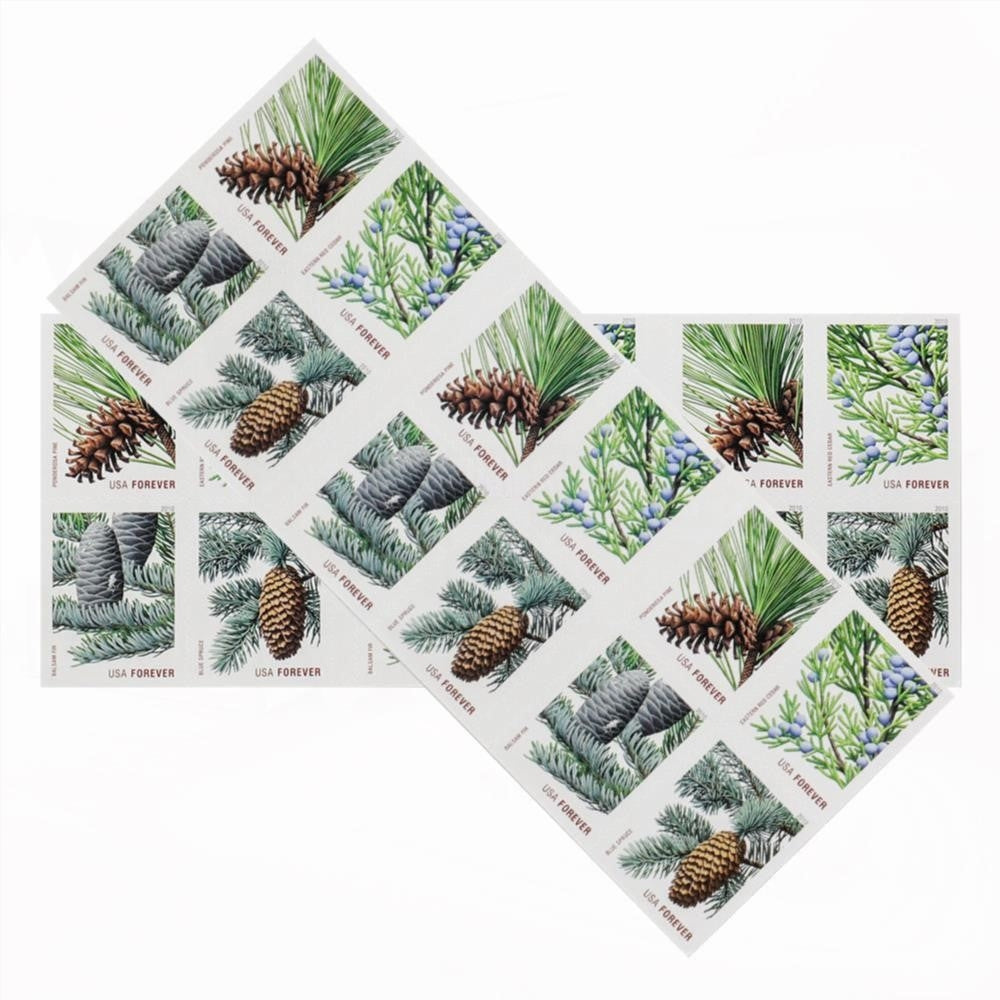 2010 Holiday Evergreens Forever First Class Postage Stamps