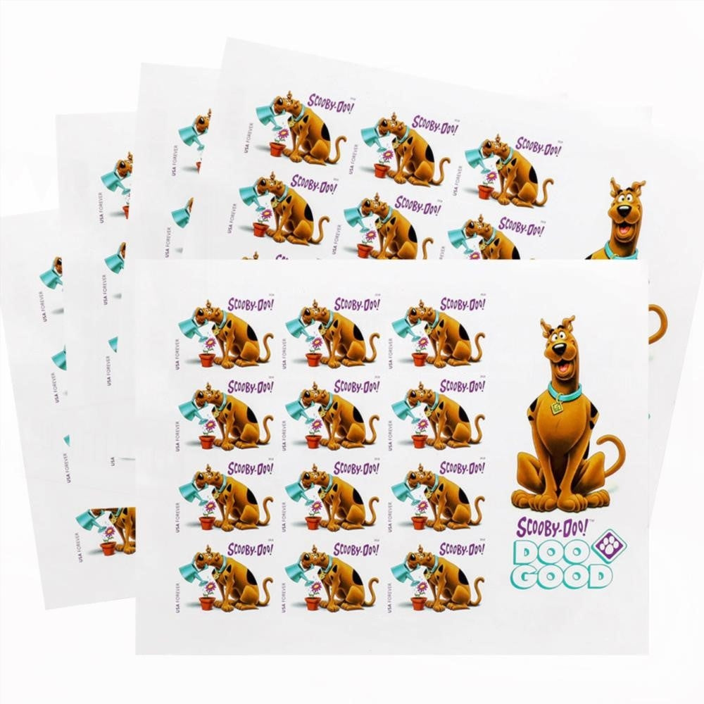 2018 US FirstClass Scooby-Doo Forever Stamps Panes