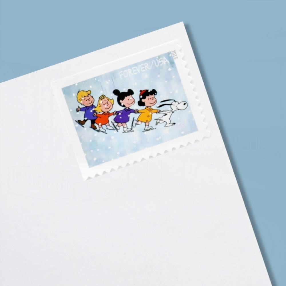 2015 US A Charlie Brown Christmas Forever First Class Postage Stamps