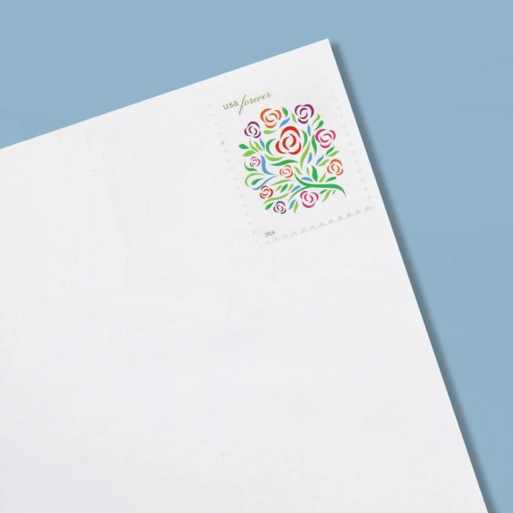 2013 First-Class Forever Stamp - Wedding Series: Where Dreams Blossom