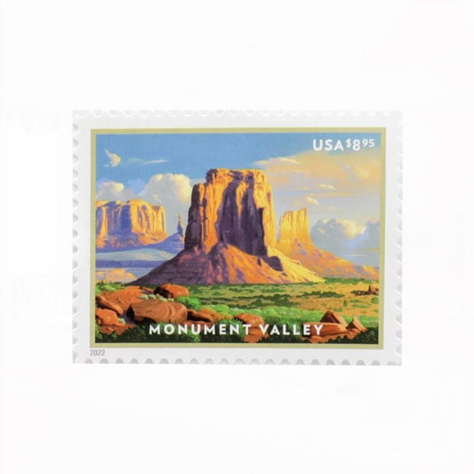 2022 US STAMPS Monument Valley Priority Mail ¨C American Landmarks Series