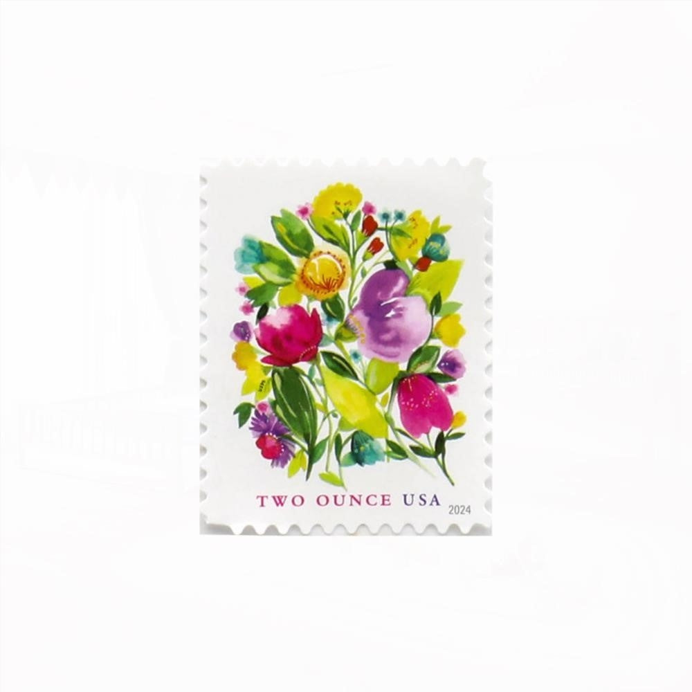 2024 Wedding Blooms Two Ounce Forever First Class Postage Stamps