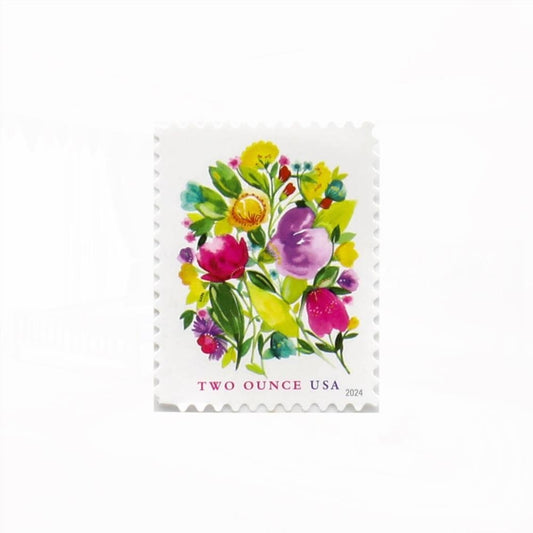 2024 Wedding Blooms Two Ounce Forever First Class Postage Stamps