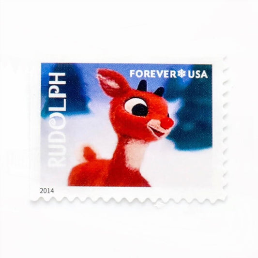 2014 US First-Class Forever Stamp - Rudolph the Red-Nosed Reindeer