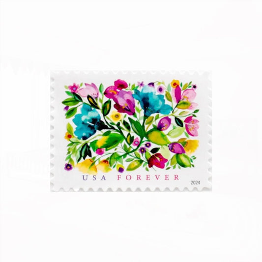 2024 Celebration Blooms Forever First Class Postage Stamps