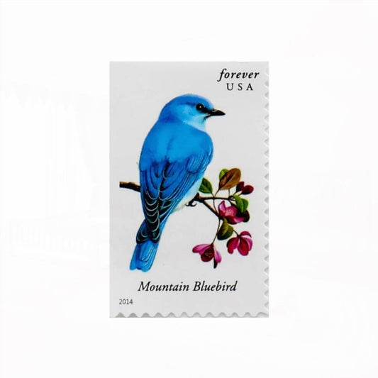 2014 US Imperforate Songbirds Forever First Class Postage Stamps