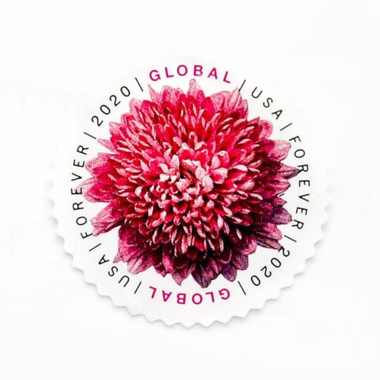 2020 US Global Chrysanthemum Forever Stamps