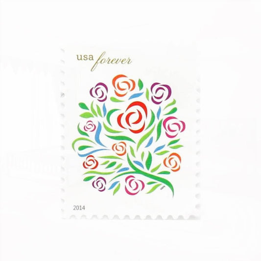 2013 First-Class Forever Stamp - Wedding Series: Where Dreams Blossom