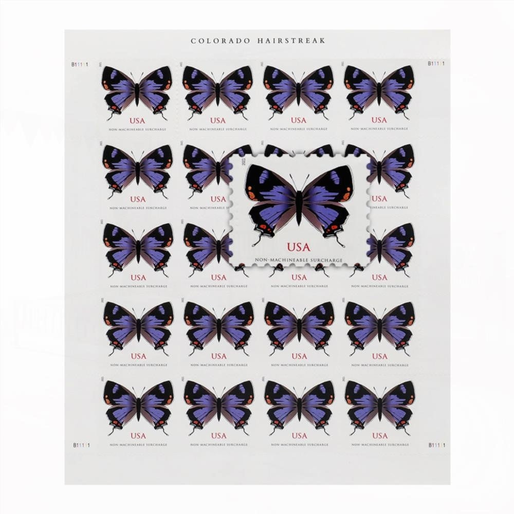 US 2021 Colorado Hairstreak Stamps Forever