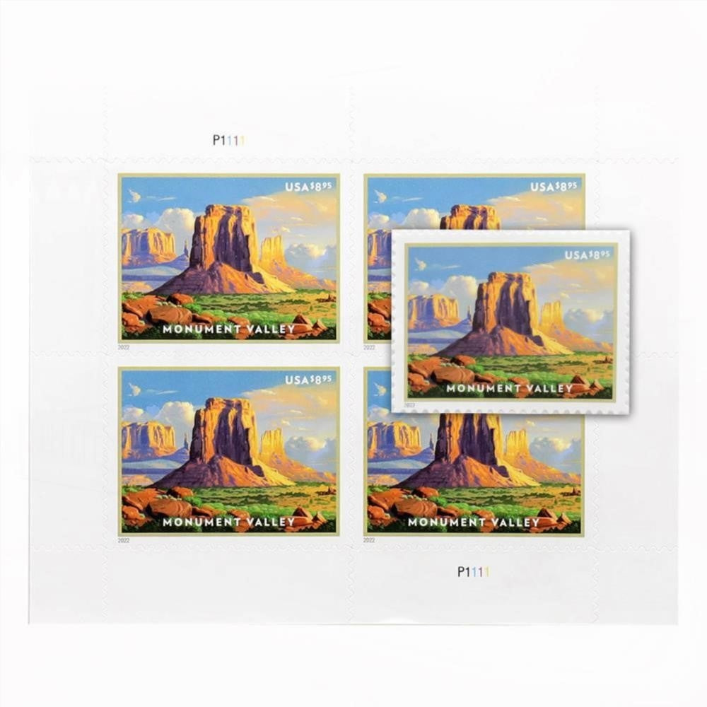 2022 US STAMPS Monument Valley Priority Mail ¨C American Landmarks Series