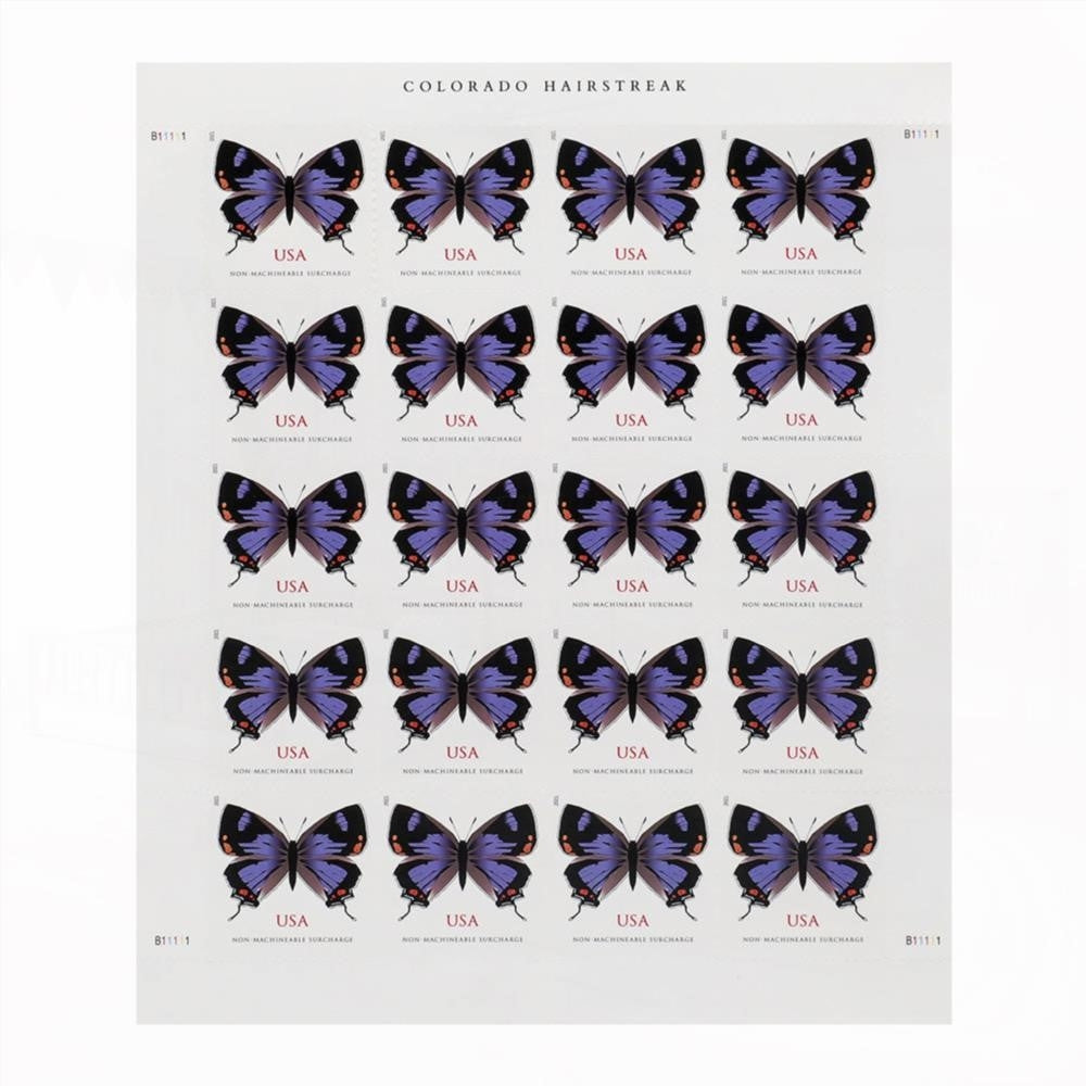 US 2021 Colorado Hairstreak Stamps Forever