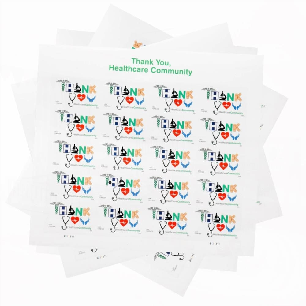 2024 US Thank You, Healthcare Community First Class Forever Stamps