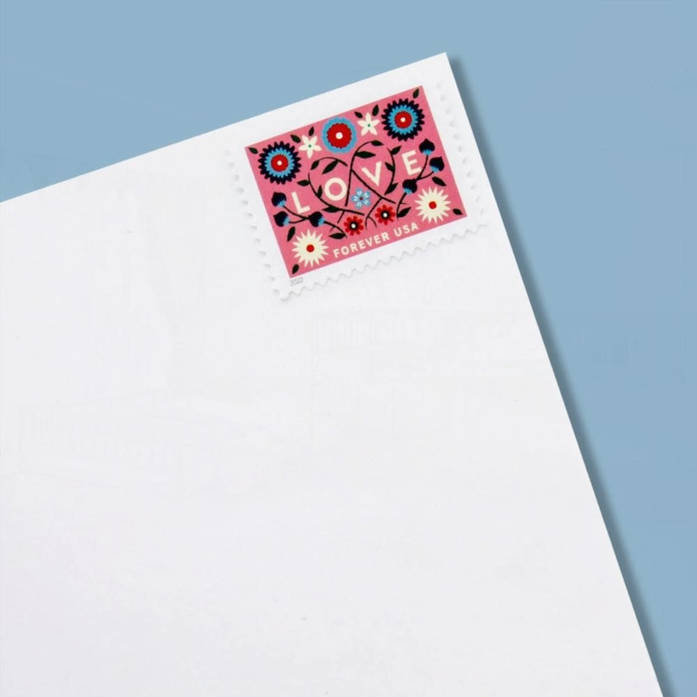 U.S. 2022 Love Forever Stamps Wedding