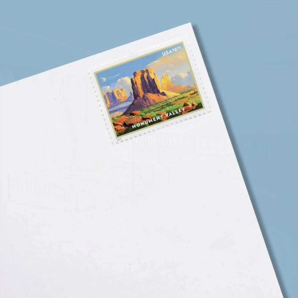 2022 US STAMPS Monument Valley Priority Mail ¨C American Landmarks Series